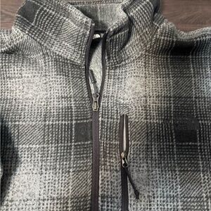 The North Face Gray Plaid Jacket